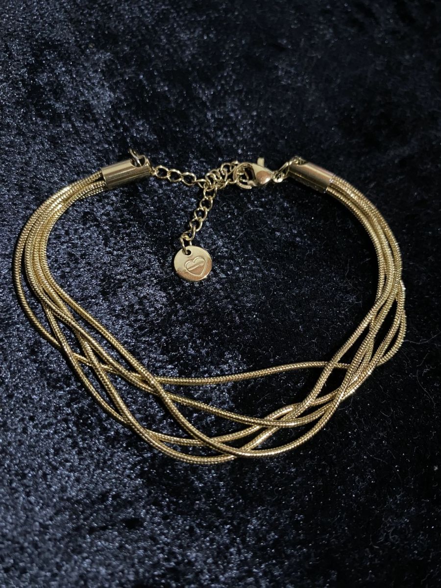 Çelik Çoklu Silindir Zincir Bileklik